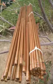 50pcs Archery 33/39in 45-50lbs Bamboo Shafts Traditional Arrow for Recurve Bow