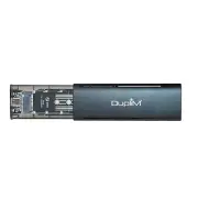 DupliM M.2 NVMe SATA SSD Enclosure USB 3.2 Gen2 (20Gbps) NVMe to USB M-Key d/B+M