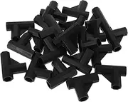 50pcs Storage Rack Tee Joint Valve Core Torque Tool Automobile Tire Stems Valves Core Torque Tool Hand Valves Wheels Wrench T-Handle Wrenches Valves Opening Closing Tool Tools