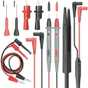 Electrical Multimeter Test Lead Kit with Alligator Clips Test Hook Test Probes