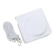 PU Leather Storage Bag Caasewith Adjustable Shoulder Strap for Square