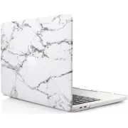 White Marble Macbook Case Fr 2018 New MacBook Pro 13 Touch Bar A1989 A1708 A1706