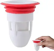 Yuxinkang Deodorant Floor Drain, Shower Drain - Shower Drainage No Filter, Deodorant, Anti-Clog, Backflow Preventor, Sewerage, Floor Drain Core for Bathroom, Kitchen