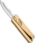 Treszen 6.9 Inch Fishing Camping Folding Pocket Utility Knife (Gold)