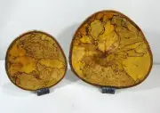 Hand Made Custom Designed One-Of-A-Kind Counter-top Wood Accent Platters