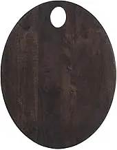 Maxwell & Williams Graze Oval Serving Board Black 47x37x2cm