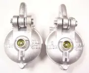 3" Snatch Block Yarding Block Wire Rope Pulley WLL 1.5 Ton (Qty 2)
