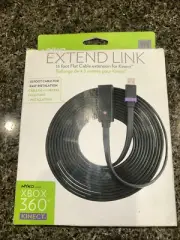 NEW NYKO EXTEND LINK Extra Long Flat 15FT KINECT Extension cable for XBOX 360 2B