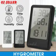 Household Digital Humidity Hygrometer Thermometer Temperature Meter Alarm Clock