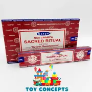 SACRED RITUAL NAG CHAMPA INCENSE STICK 15g x 12 bulk lot pack satya scent home