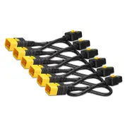 APC AP8716S Power Cord Kit (6 ea), Locking, C19 to C20, 1.8m