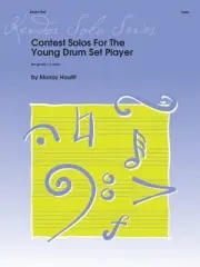 CONTEST SOLOS FOR THE YOUNG DRUM SET PLAYER MUSIC BOOK KENDOR HOULLIF BRAND NEW