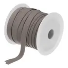1/2 Inch Double Fold Bias Tape Continuous Bulk Bias Tape (Light Brown 25 Yards)