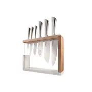 Baccarat Damashiro Kya 7 Piece Knife Block - Robins Kitchen