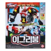 Hello Carbot EGRYBOOM Transformer Robot Police Car Toy with Cube Pack Korean Toy