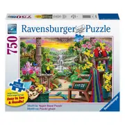 Ravensburger Tropical Retreat 750 Piece Large Format Puzzle