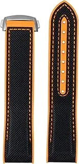 [SKXMOD] Rubber Silicone Watch Strap Nylon Watchband For Omega Seamaster 300 Speedmaster 8900 Planet Ocean Tools 20mm 22mm Watchbands