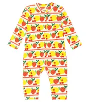 [Mini Rodini] Mini Rodini Baby printed cotton-blend onesie M 6-9 multicoloured