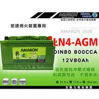 在飛比找蝦皮購物優惠-全動力-AMARON 愛馬龍 LN4-AGM DIN80 (