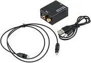 DENUVI Digital Optical Toslink Coax to Analog L/R RCA Audio Converter Adapter+Cable DA