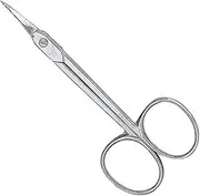 nippes Solingen Professional cuticle scissors with tower tip, 9 cm, scissors with claw straw, curved and hardened tip, addition to any pedicure, manicure set, quality from Solingen