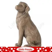 Willow Tree - Figurine Love My Dog (Dark) Collectable Gift
