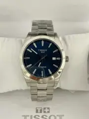 New Tissot Gentleman Blue Dial Swiss Titanium Men's Watch T1274104404100