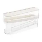 Egg Holder for Refrigerator Large Capacity Auto Rolling Egg Holder Storage Box