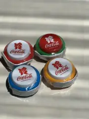 COCA COLA LONDON 2012 OLYMPICS - SET OF 4 YOYO'S - YO YO - ALL IN SEALED PACKS