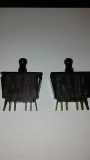 2 EACH 3 POSITION PINBALL MACHINE,ARCADE VIDEO GAME POWER INTERLOCK SWITCH ATARI