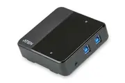 Aten Peripheral Switch 2x4 USB 3.1 Gen1, 2x PC, 4x USB 3.1 Gen1 Ports, Remote Port Selector, Plug and Play