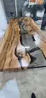 Clear Epoxy Resin Table Top, Handmade Resin Dining Table, Modern Table Home deco