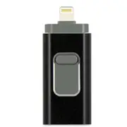 3 In 1 Usb 2.0 and 8 Pin and Micro Usb 64Gb Flash Drive