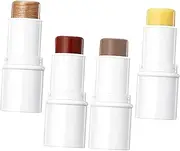 [FOMIYES] Face Contouring Makeup Kit Blush Stick Highlighter Contour Sticks Blush Essence Contouring