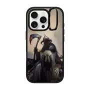 iPhone 16 Pro Impact Ring Stand Case MagSafe Compatible Death Dealer I by Frazetta Girls