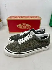VANS Anaheim Factory Old Skool 36 DX Leopard Camo/ Grape Leaf- VN0A54F3AWA M's 9