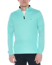 TailorByrd Solid Model 1/4-Zip Pullover