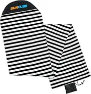 SUN CUBE Surfboard Sock Cover, Surf Bag for Surfing Board, Protective Stretchy Surf Bag Sock Sleeve for Longboard, Hybrid, Shortboard