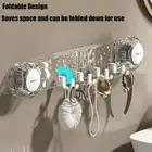 Multi-Purpose Wall Mounted Hooks Towel Rack Robe Coat Hangers
