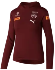 QLD Maroons State of Origin Ladies Team Hoodie Sizes 8-16