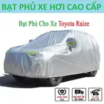 高端 TOYOTA RAIZE FULL CAR COVER-SUN PROTECTION,汽車 3 層熱保護