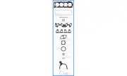 Full Engine Rebuild Gasket Set FIAT PALIO ADVENTURE (Brasil) 1.8 110 (8/2008-)