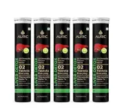 Auric Liver Detox Effervescent | 100 Tablets Fizzy Water with 10 Ayurvedic Herbs