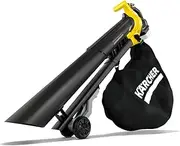 BLV 18-200 Cordless Battery Blower Vac with mulching function, air speed: 200km/h, collection box volume: 45l, weight: 3.5kg, can be used with Kärcher 18v battery, without rechargeable battery
