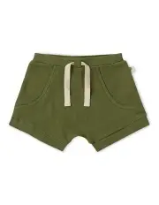 [Snuggle Hunny] Organic Shorts in Olive