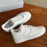 ECHO鞋類- NIKE AIR FORCE 1 全白 白 經典 空軍一號 情侶鞋 休閒鞋 DD8959-100