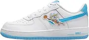 [Nike] Air Force 1 Pre School PS Space Jam New Legacy White Blue DM3355-100 (Numeric_13_Point_5)