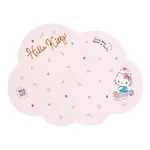 小禮堂 HELLO KITTY 造型矽膠餐墊 矽膠桌墊 防滑餐墊 兒童餐墊 (粉 2021炎夏企劃)