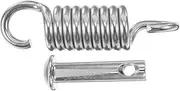 Kisangel 1Set Heavy Duty Swing Hanger Spring Hook Kit for Hammock Chairs and Porch Swings Durable Spring Suspension Springs for Smooth Movement and Enhanced Safety