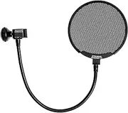 Stedman Proscreen 101 Custom Popping Guard with Rubber Edge, Black
